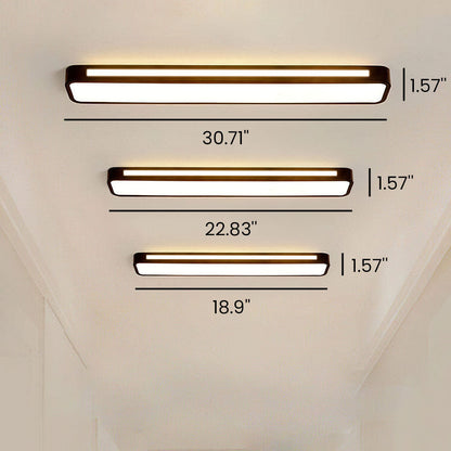 Schlankes LED-Deckenlicht für moderne Innenräume
