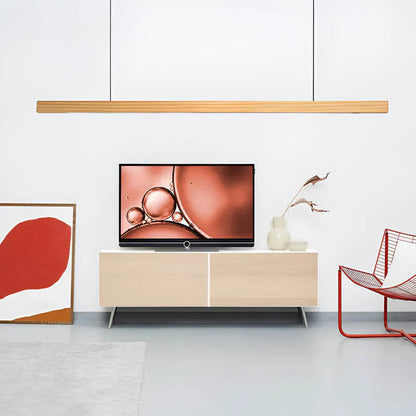Moderne skandinavische Holz-Pendelleuchte