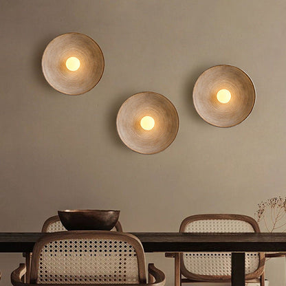 Japanische minimalistische Design-Wandlampe