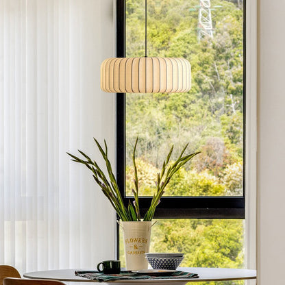 Elegante moderne Seidenpendelleuchte