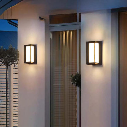 Moderne wasserdichte LED-Außenwandleuchte