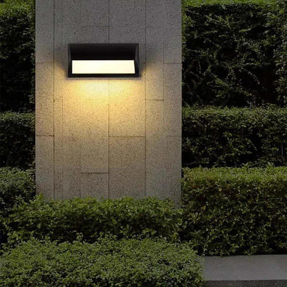 Moderne wasserdichte LED-Außenwandleuchte