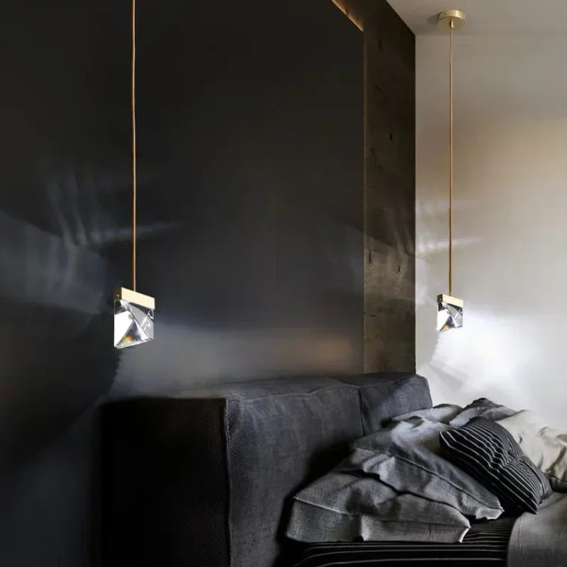 Luxuriöse Kristall-Hängeleuchte