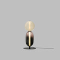 Mavrick Mid-Century-Glas-Tischlampe