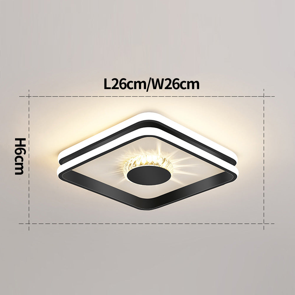 Kristall Luxus Flurlicht