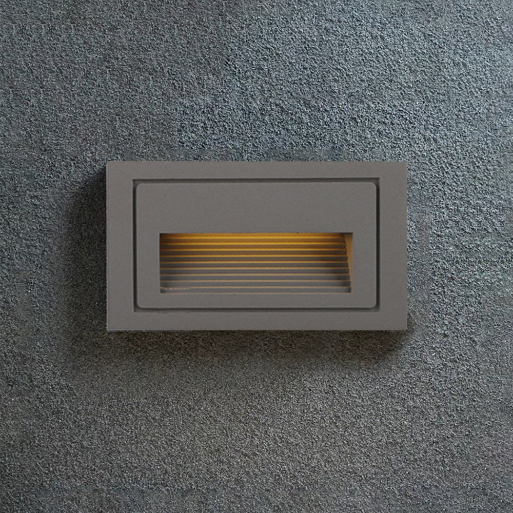 Moderne LED-Terrassen- und Stufenleuchte