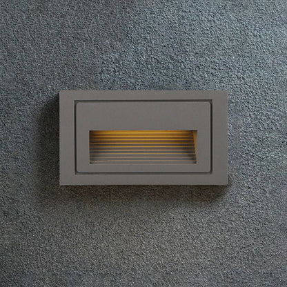 Moderne LED-Terrassen- und Stufenleuchte