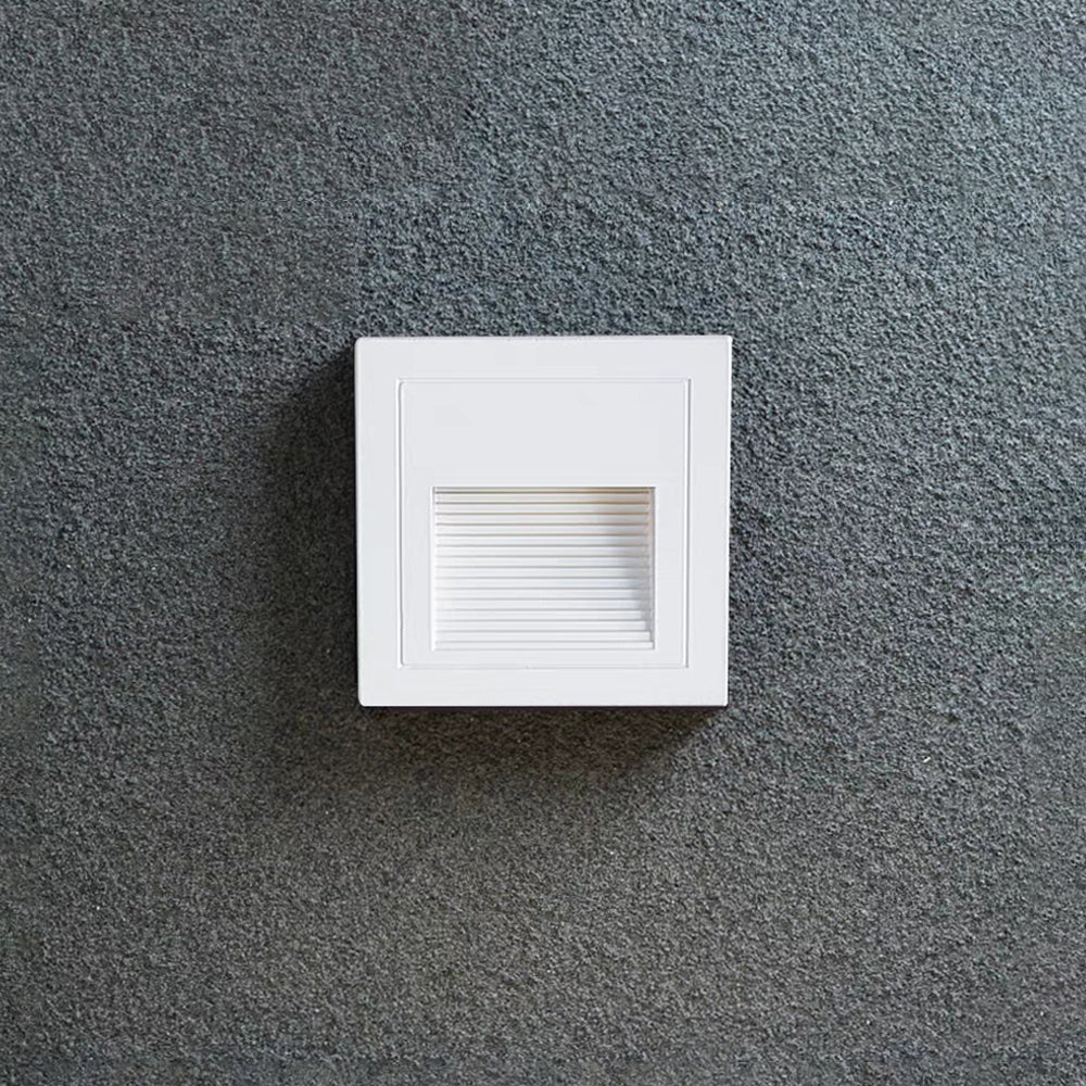 Moderne LED-Terrassen- und Stufenleuchte