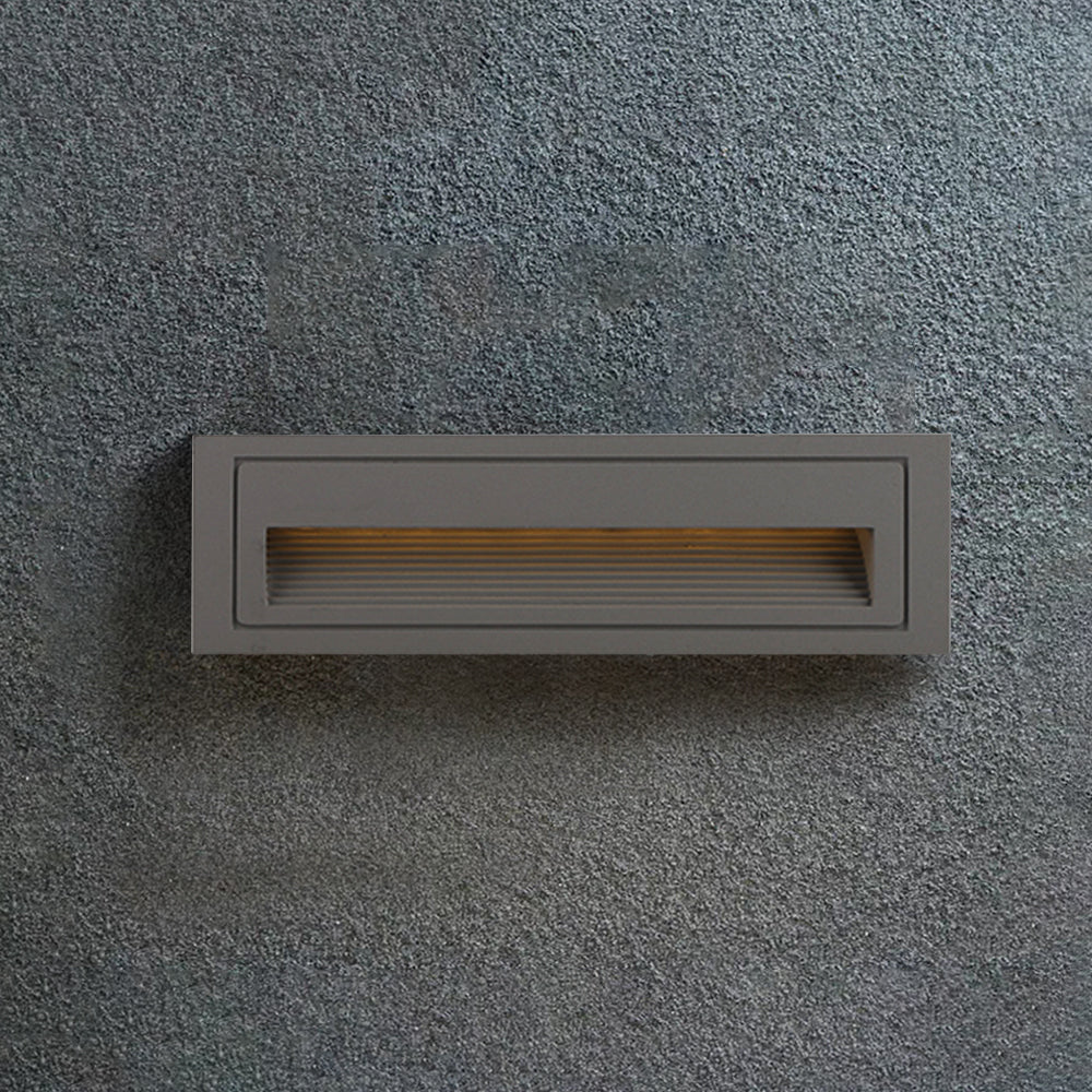Moderne LED-Terrassen- und Stufenleuchte