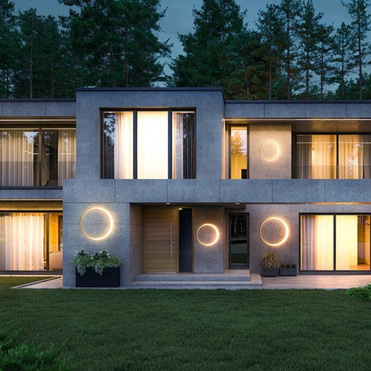 Moderne wasserdichte LED-Außenwandleuchte