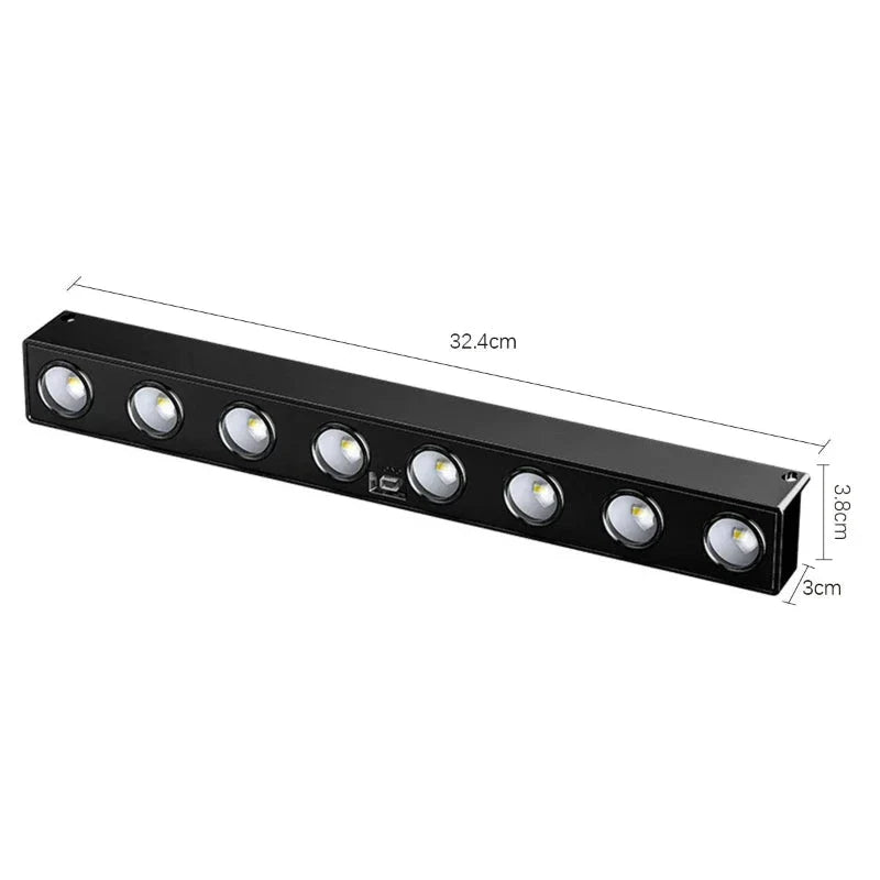 Kabellose Außenwandleuchte / Solar-LED-Schildbeleuchtung