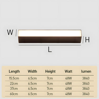 Ultrahelle Außenwandleuchte