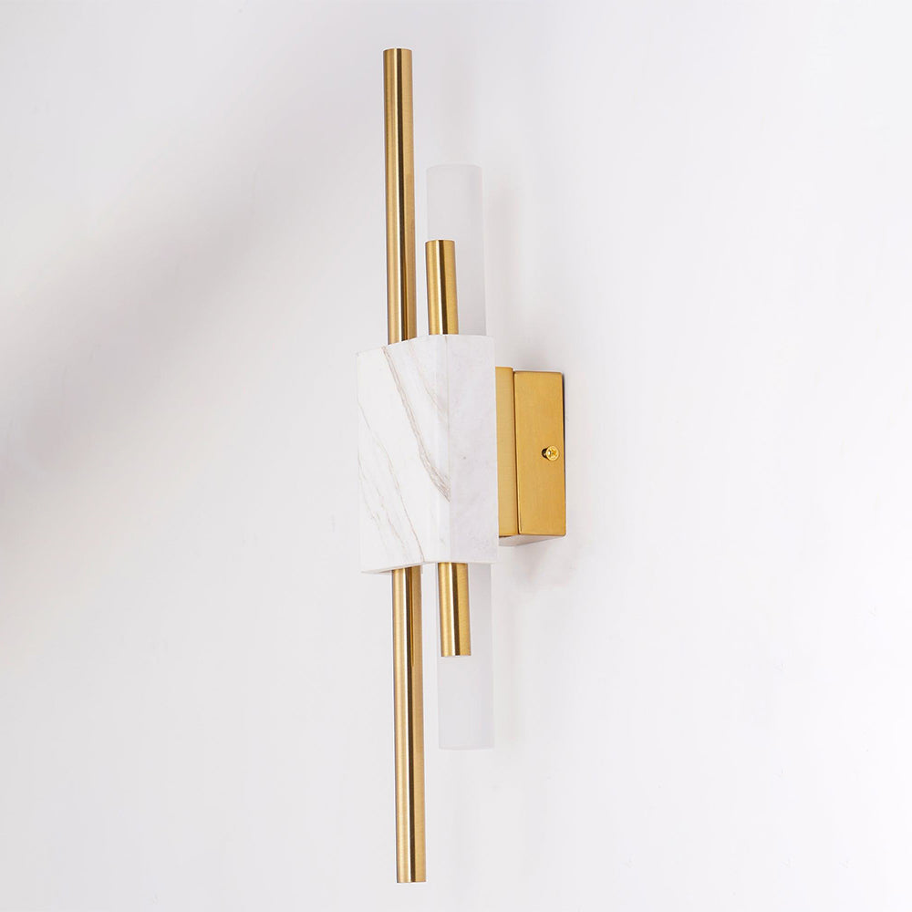 Marmor-Akzent LED-Wandlampe