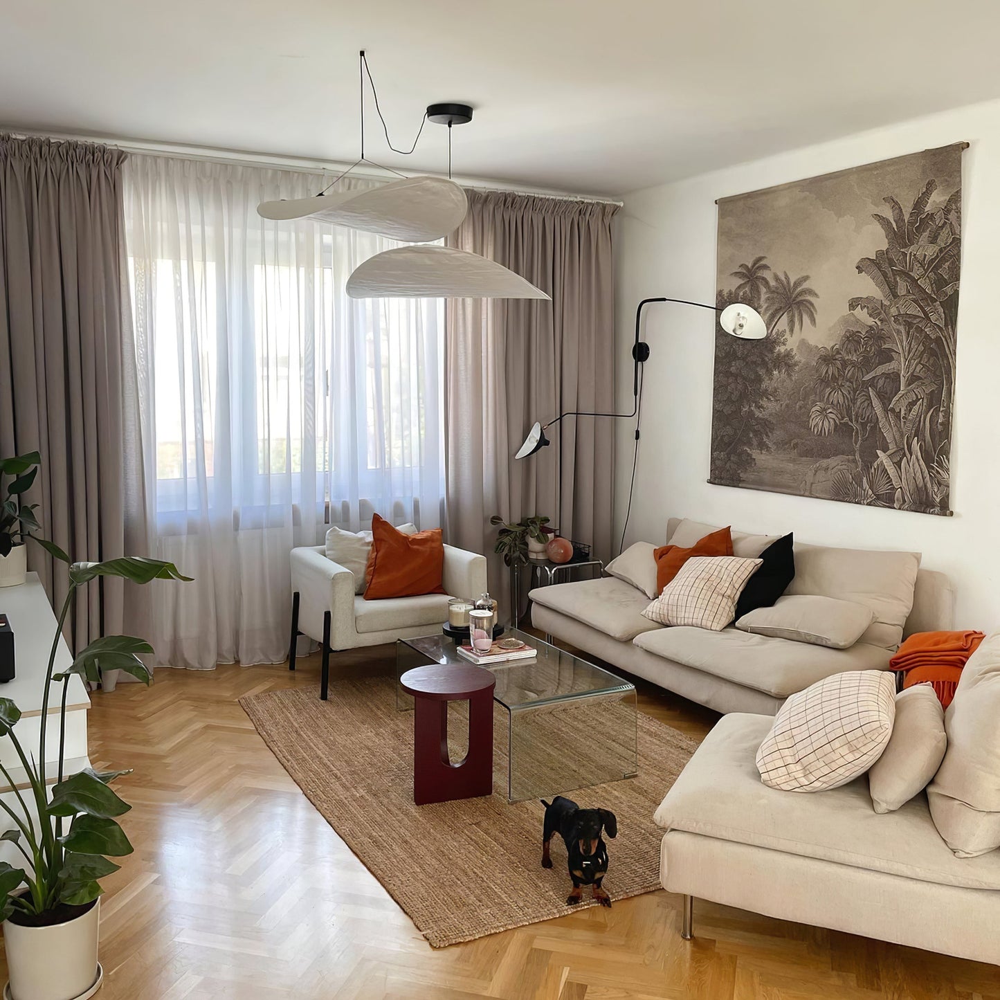 Moderne Hängelampe mit LED