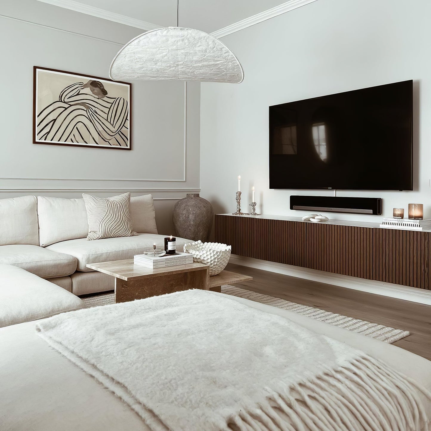 Moderne Hängelampe mit LED