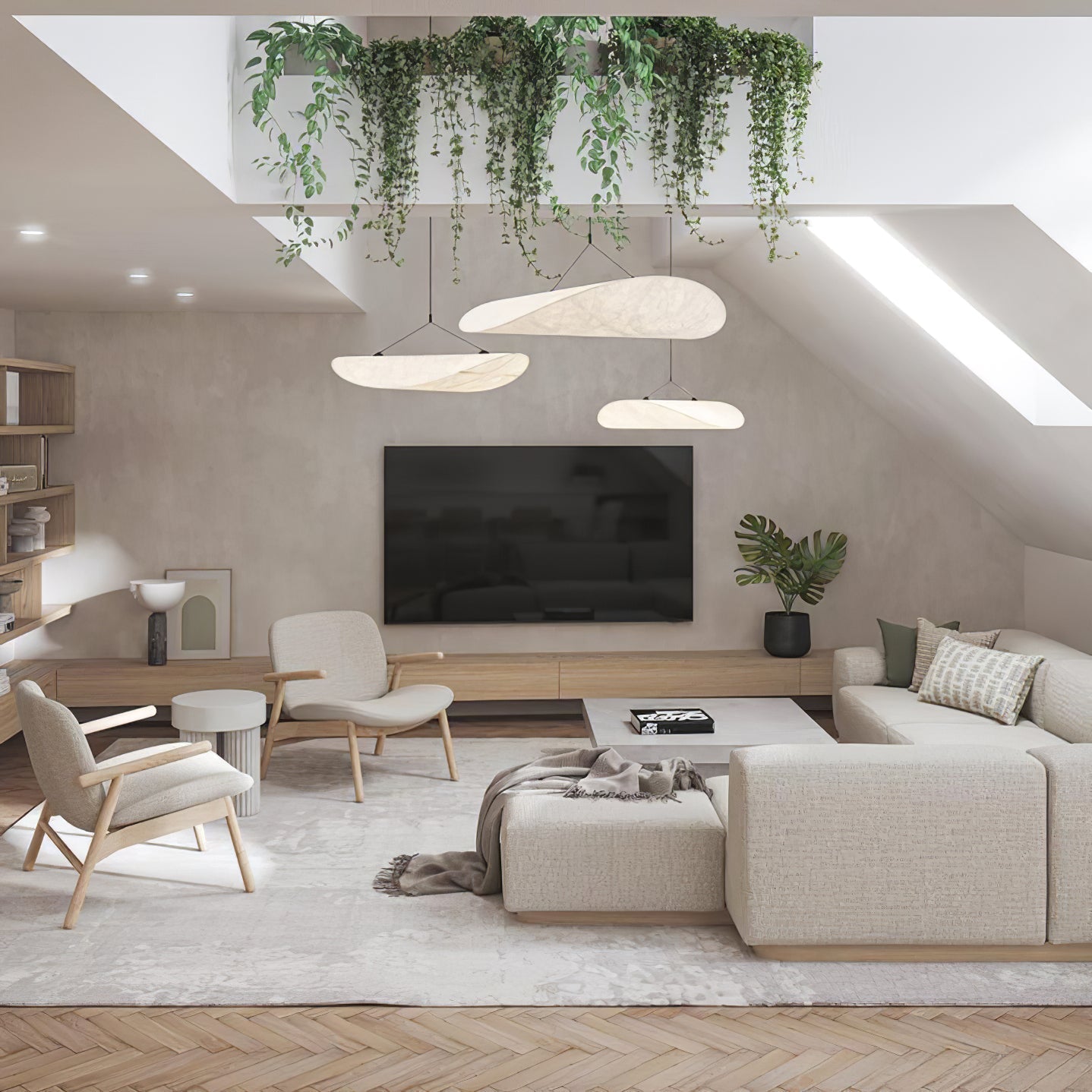 Moderne Hängelampe mit LED