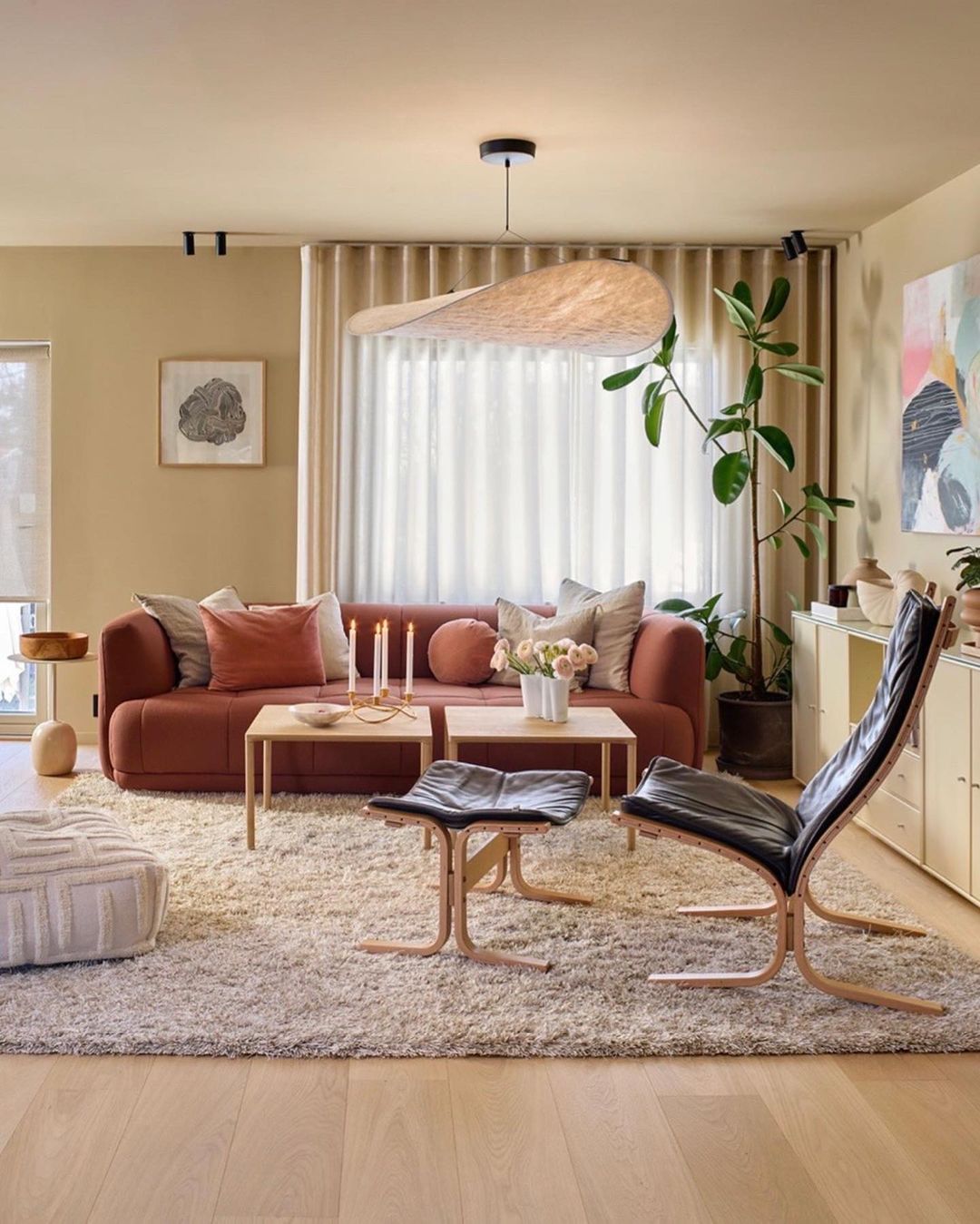 Moderne Hängelampe mit LED