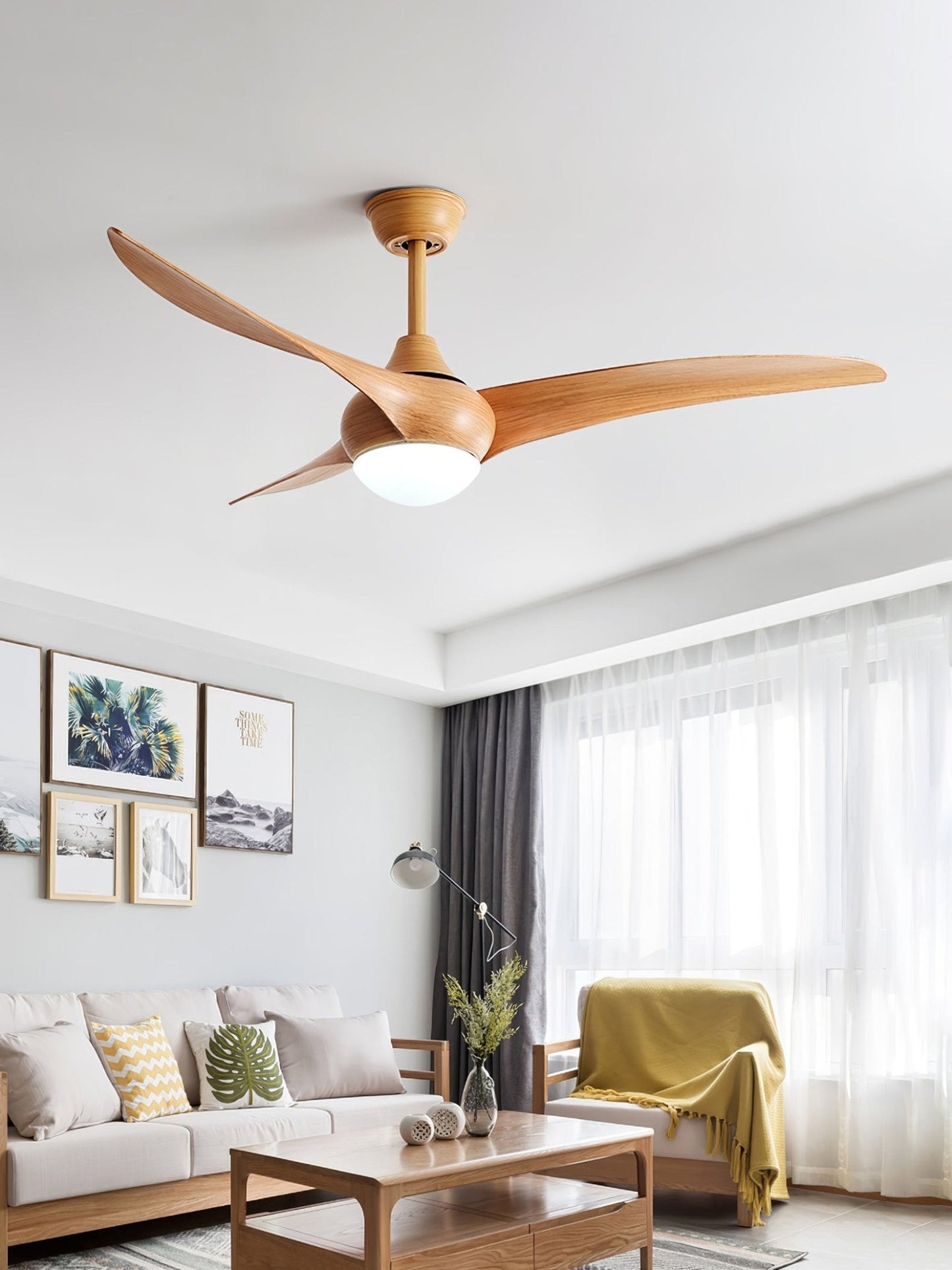 Traditionelle LED-Deckenventilatorleuchte
