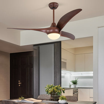 Traditionelle LED-Deckenventilatorleuchte