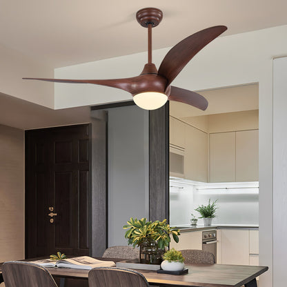 Traditionelle LED-Deckenventilatorleuchte