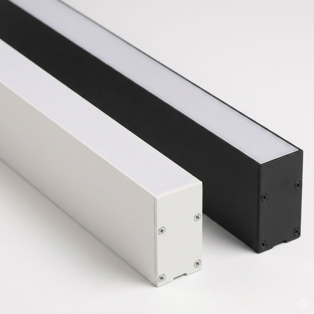 Minimalistische lineare LED-Deckenleuchte