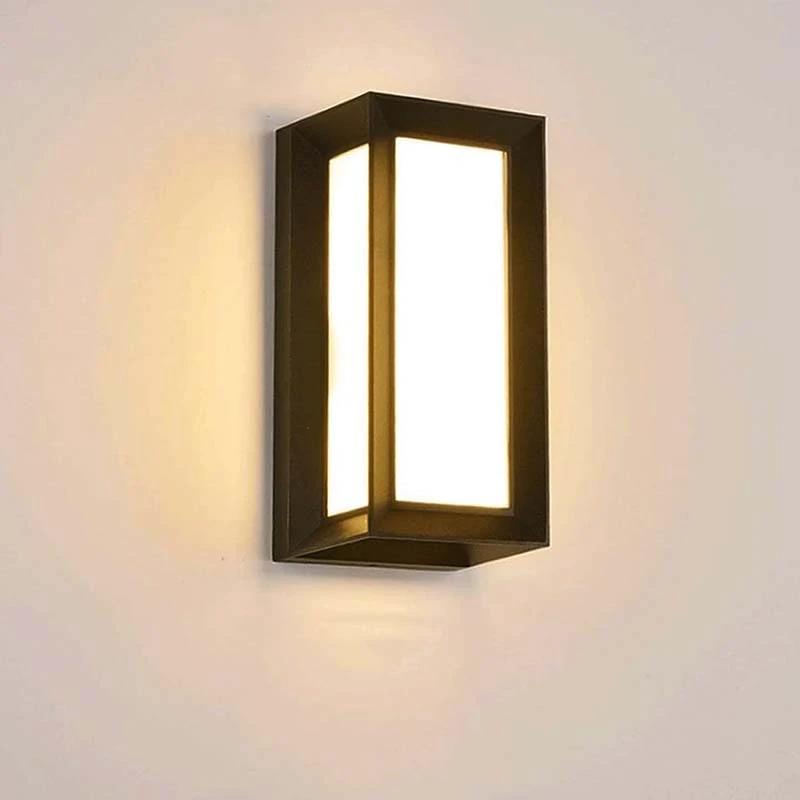 Moderne wasserdichte LED-Außenwandleuchte