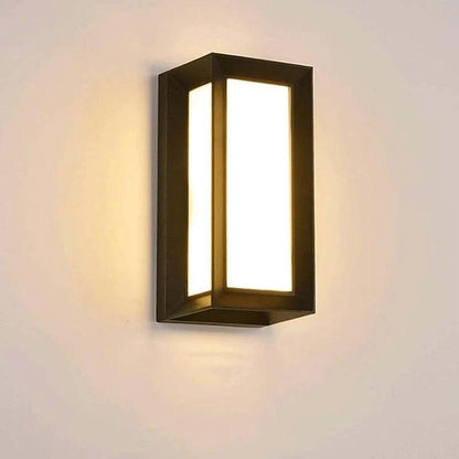 Moderne wasserdichte LED-Außenwandleuchte