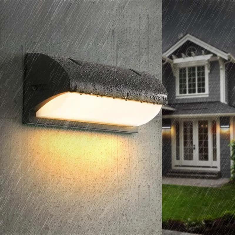 Moderne wasserdichte LED-Außenwandleuchte