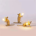 Nyverin Art-déco-Tischlampe aus Kunstharz