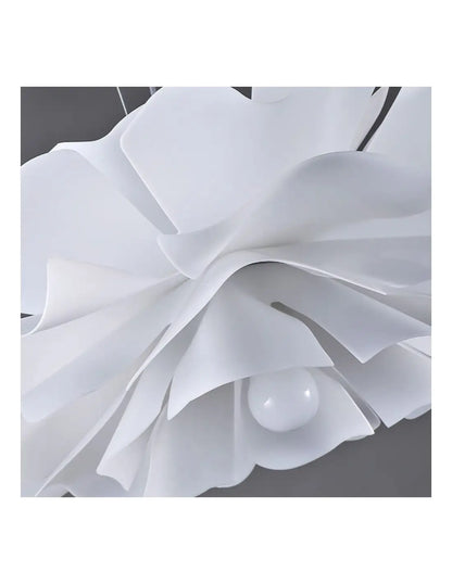 Nordische Acryl-Blumen-Hängeleuchte
