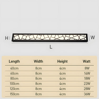 Außen wasserdichte LED-Wandlampe