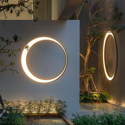 Moderne wasserdichte LED-Außenwandleuchte