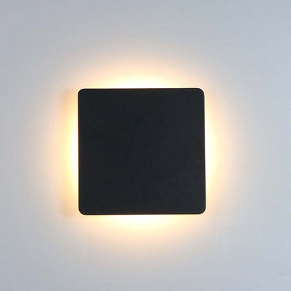 Moderne geometrische LED-Außenwandleuchte