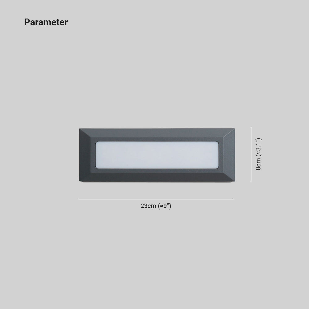Moderne LED-Außenbeleuchtung für Terrasse und Stufen