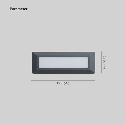 Moderne LED-Außenbeleuchtung für Terrasse und Stufen