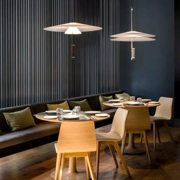 Skulpturale mehrschichtige Hängelampe