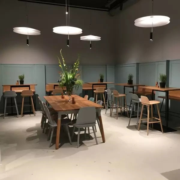 Skulpturale mehrschichtige Hängelampe