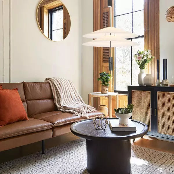 Skulpturale mehrschichtige Hängelampe