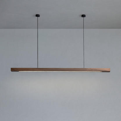 Moderne skandinavische Holz-Pendelleuchte