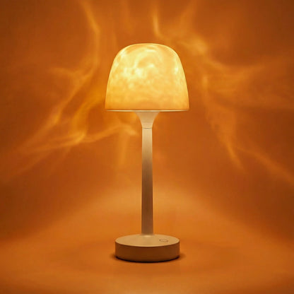 Doreth minimalistische Alabaster-Tischleuchte