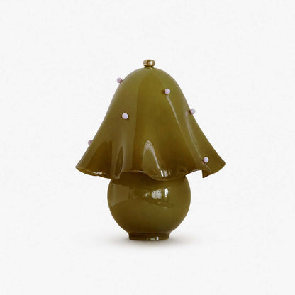 Halcyra Boho-Keramik-Tischlampe