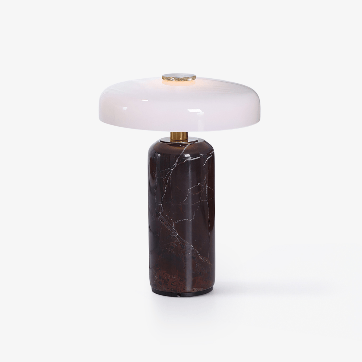 Vestara Art-déco-Marmor-Tischlampe