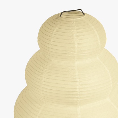 Washika Japandi-Reispapier-Stehlampe