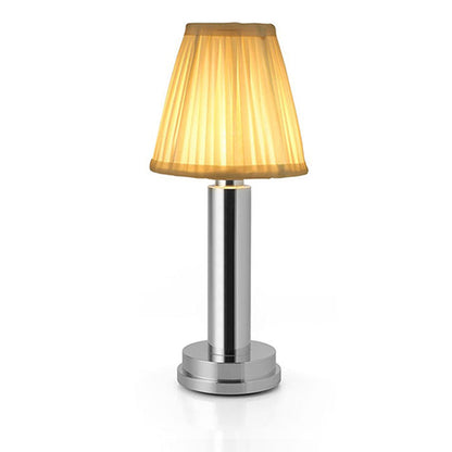 Lumelle minimalistische kabellose Tischlampe aus Stoff