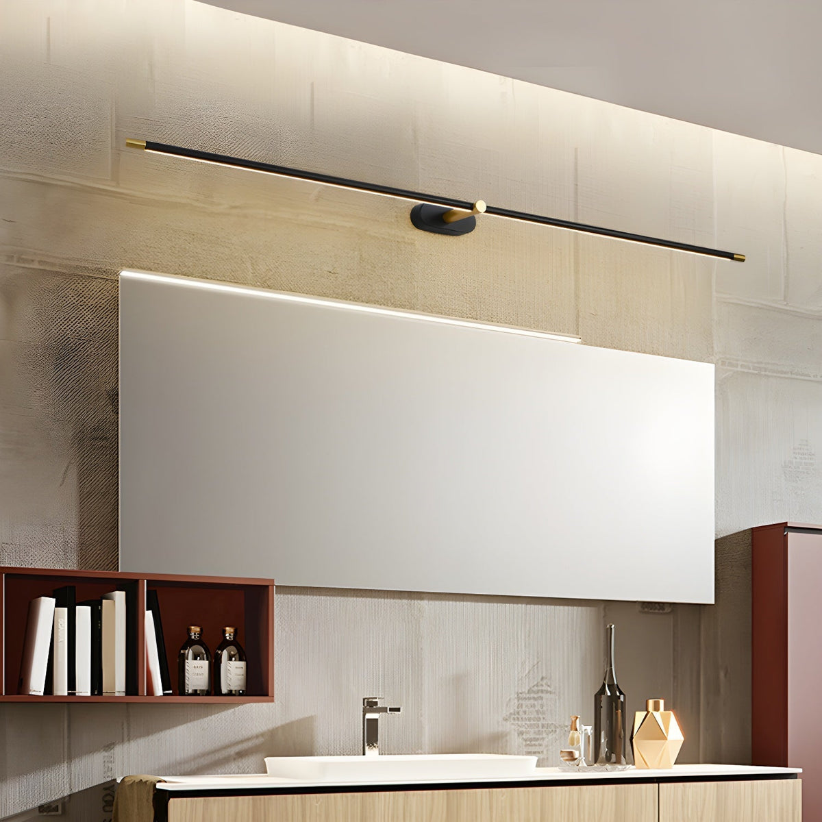 Arvenna minimalistische Aluminium-Bilderwandleuchte