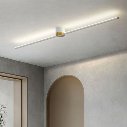 Filara minimalistische lineare Deckenleuchte aus Metall