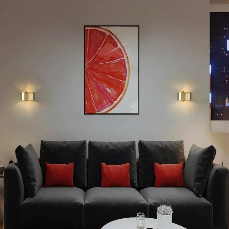 Minimalistische Metall-Wandleuchte Kelvora