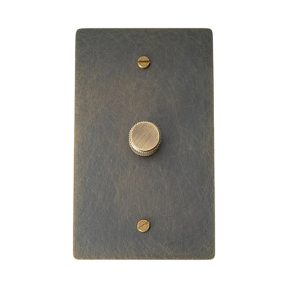 Brevanto Vintage-Messing-Drehdimmer, 1-fach