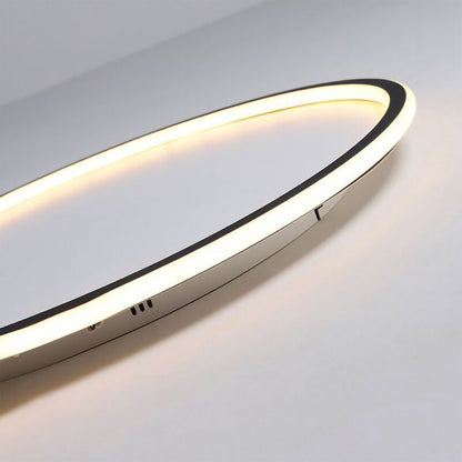 Runde flache Acryl-LED-Deckenleuchte