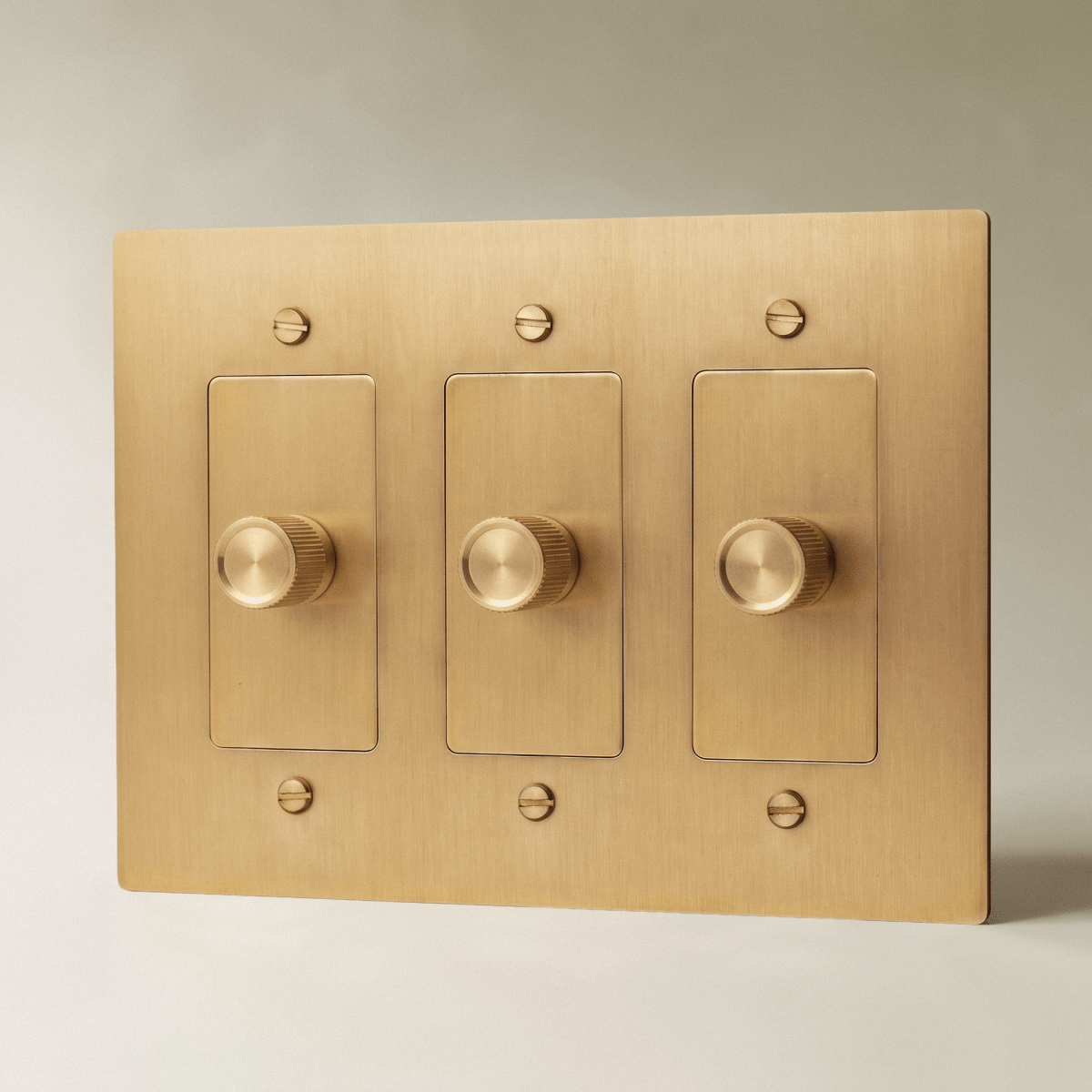 Norvessa Vintage-Drehdimmer aus Messing